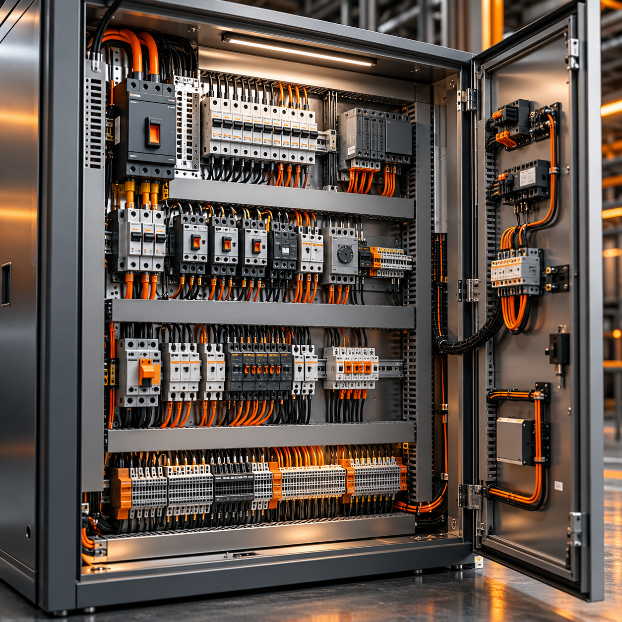 Quadri elettrici di distribuzione e comando